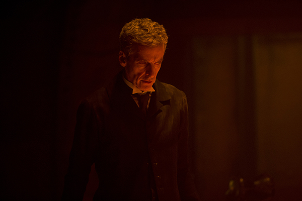 Doctor Who (Peter Capaldi) standing alone