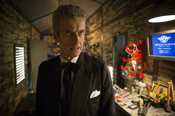 Doctor Who (Peter Capaldi) in Mummy On The Orient Express