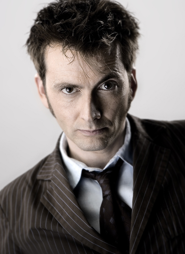 Portait of David Tennant as Doctor Who