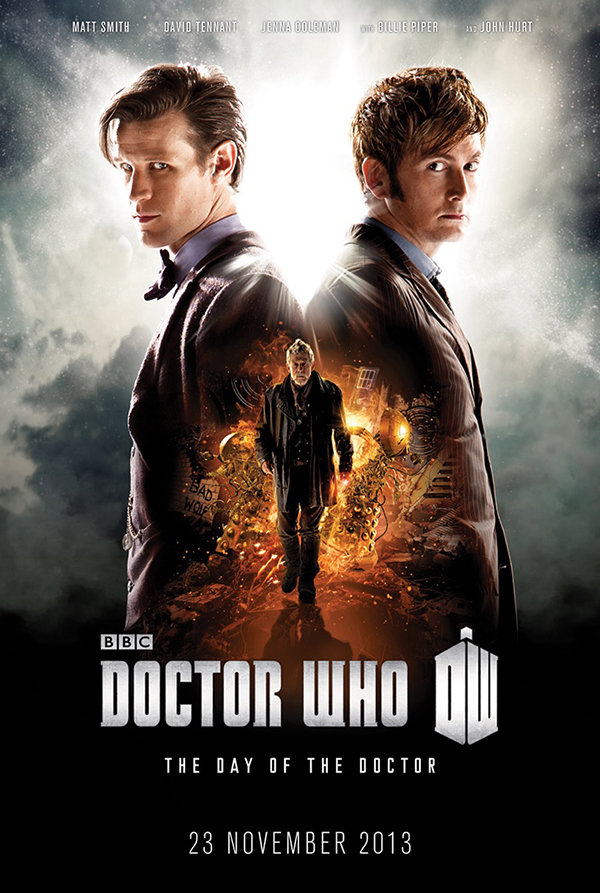The Day Of The Doctor poster