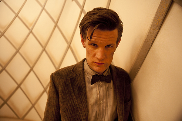 The Doctor (Matt Smith) in padded cell from episode Asylum Of The Daleks